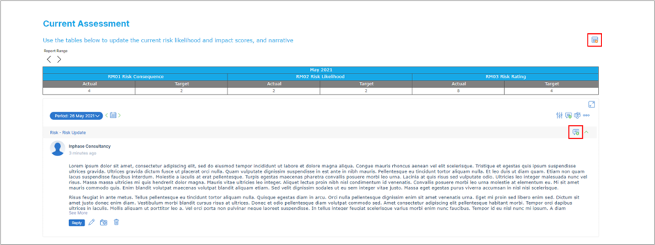 Updates in Risk – InPhase